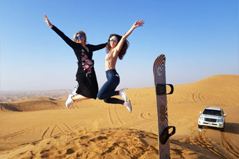 Private Evening Desert Safari Abu Dhabi