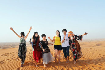 Private Morning Desert Safari Abu Dhabi