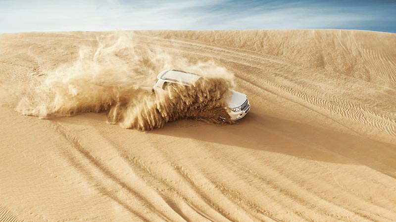 Evening Desert Safari Bus Pickup