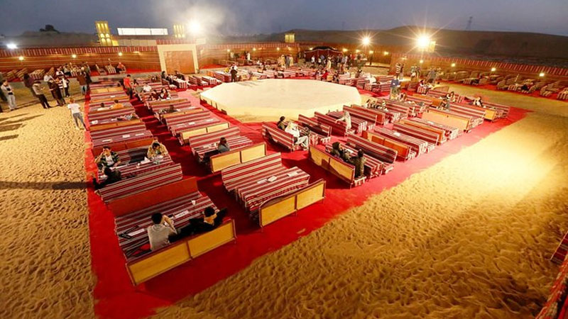 Evening Desert Safari with ATV Quad Bikes