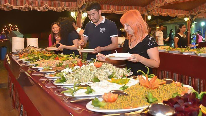 Evening Desert Safari with ATV Quad Bikes