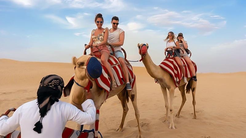 Morning Desert Safari with ATV Quad Bikes