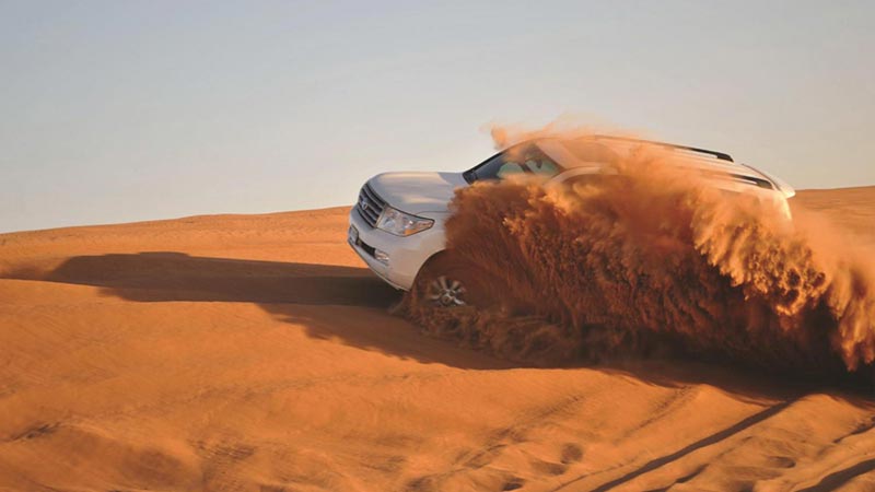 Private Morning Desert Safari Abu Dhabi