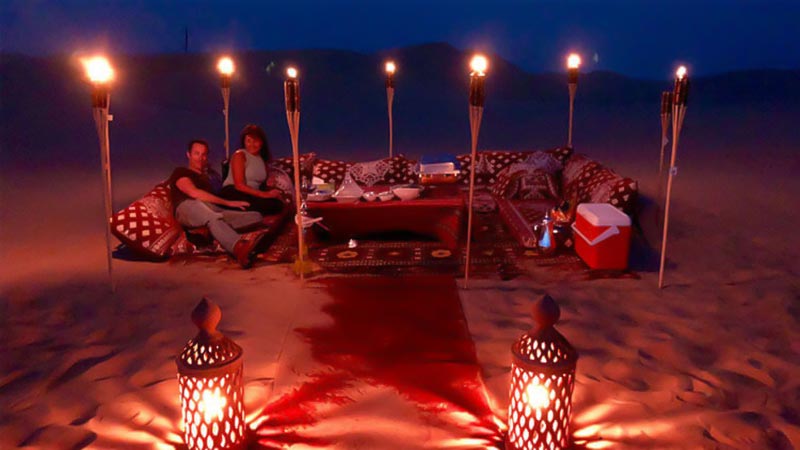 Romantic Dune Dinner Abu Dhabi